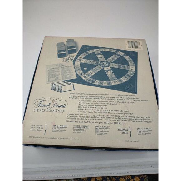 Horn Abbott Trivial Pursuit: Master Game - Genus Edition - Picture 3 of 5